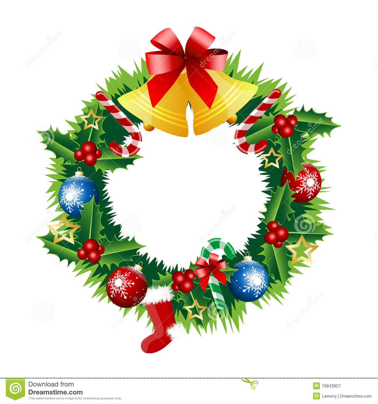 Free Christmas Wreath Icon