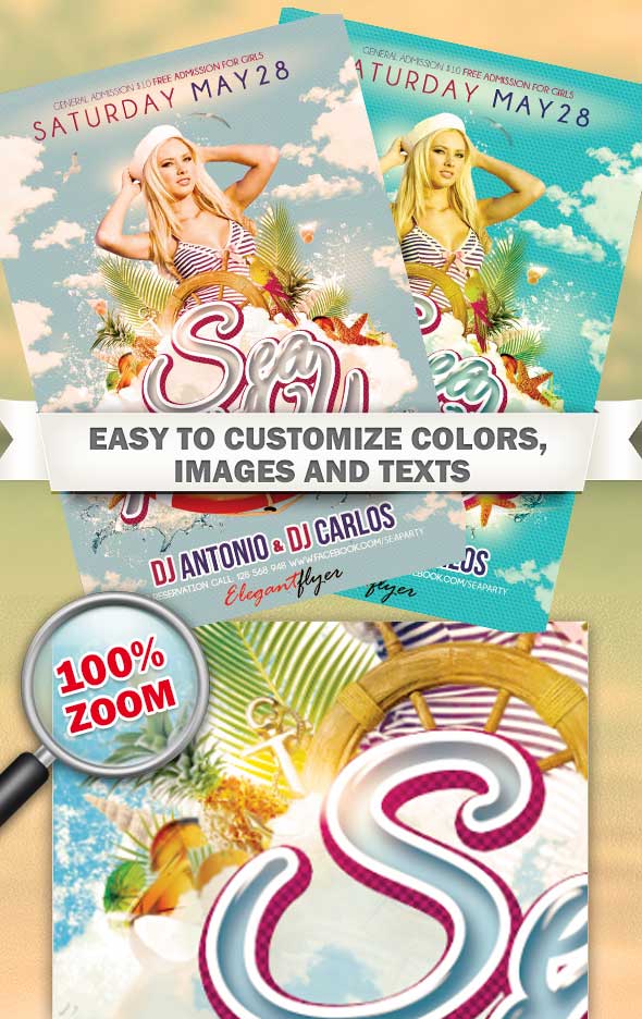 Free Psd Party Flyer Template Free Psd Party Flyer Template