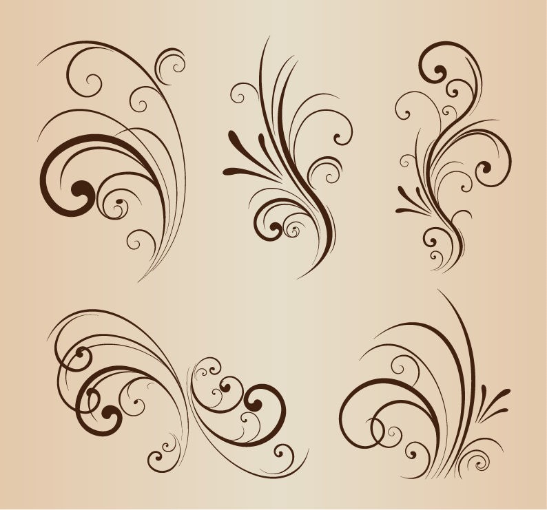 Free Vector Flourishes