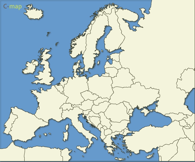 Free Vector Maps of Europe Country