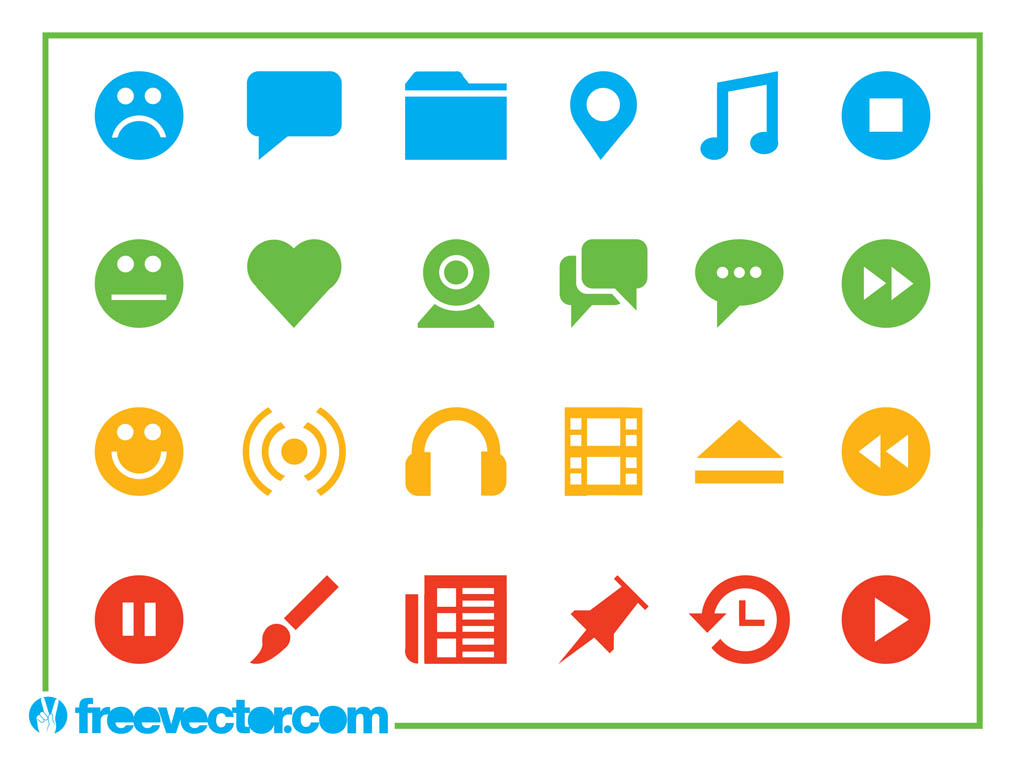 Free Web Vector Icon Sets