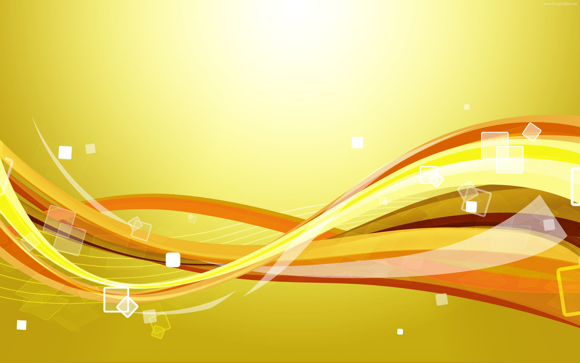 Free Yellow Vector Background