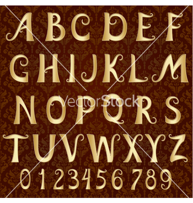 Gold Fonts Free Download