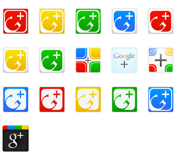 Google Plus Icons Free Download