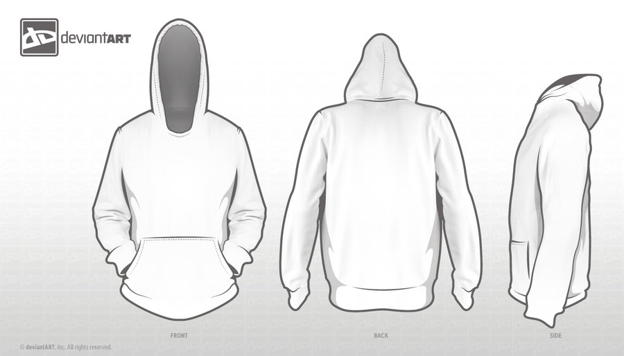 Hoodie Design Template