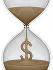 Hourglass Time Money