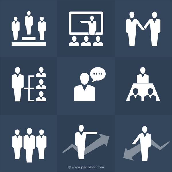 Human Resources Icons Free