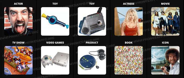 Icons Answers Level 10 Guess the 90s
