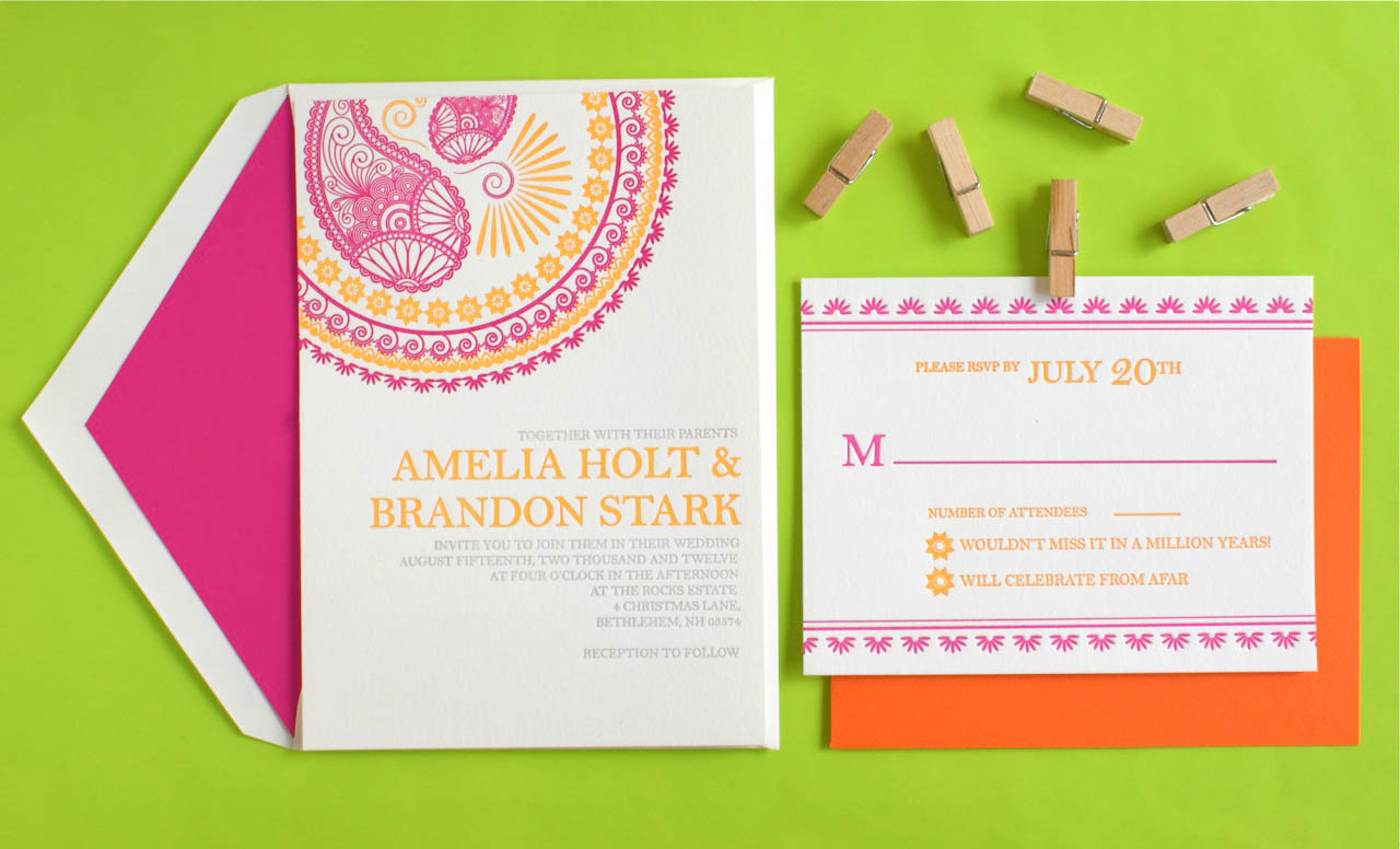 Indian Wedding Invitations Cards Designs