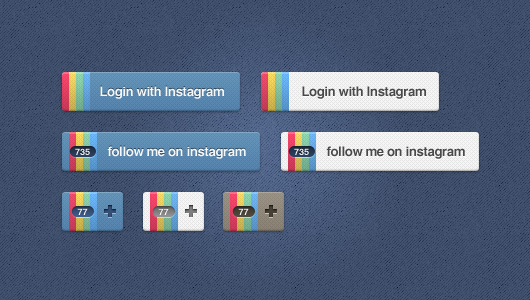 Instagram Follow Button
