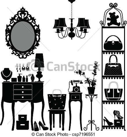 Interior Design Graphics Clip Art