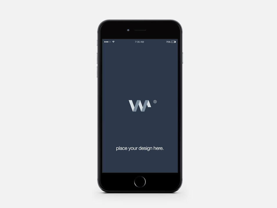 iPhone 6 Mockup PSD iPhone 6 Mockup PSD