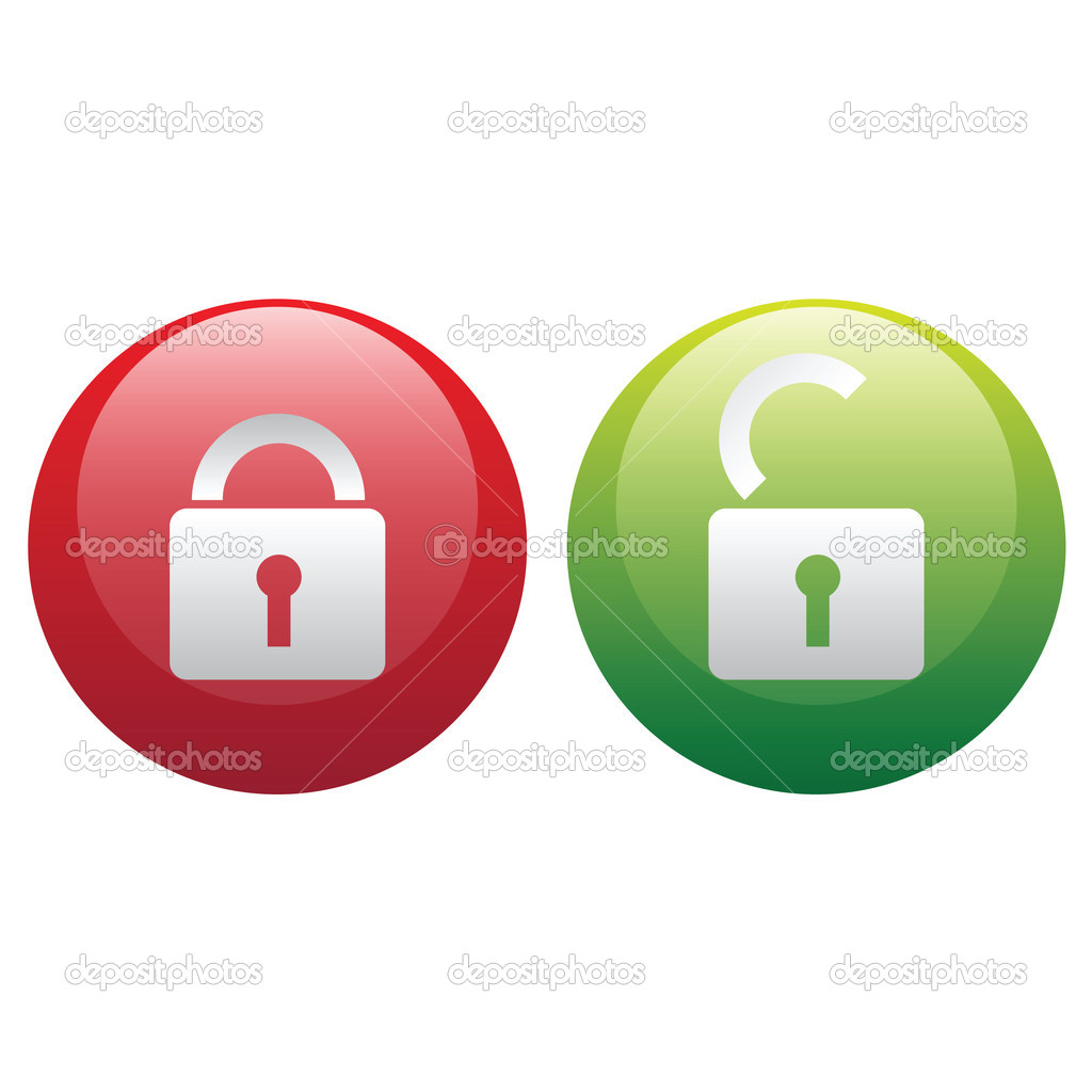 Lock and Unlock Icon