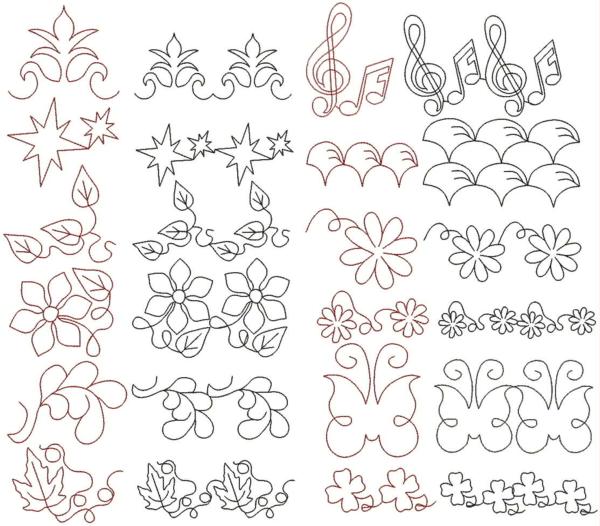 Machine Embroidery Quilting Designs Machine Embroidery Quilting Designs