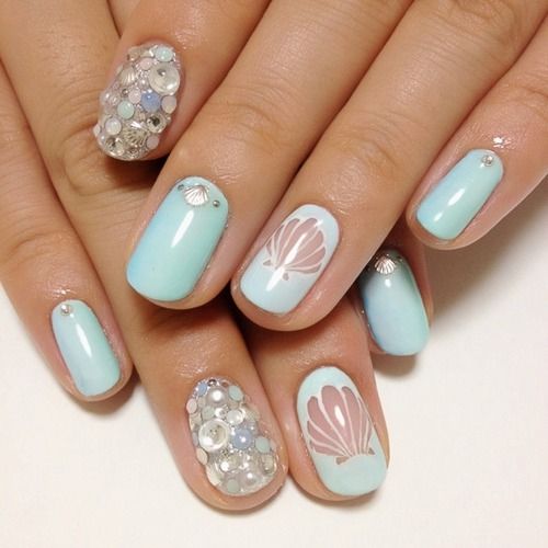 Mermaid Nail Art