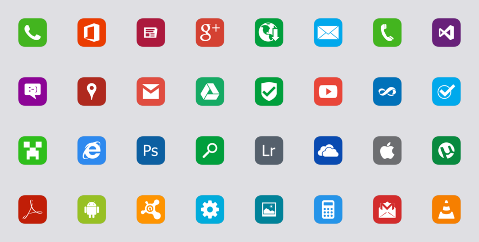 Metro UI Icons