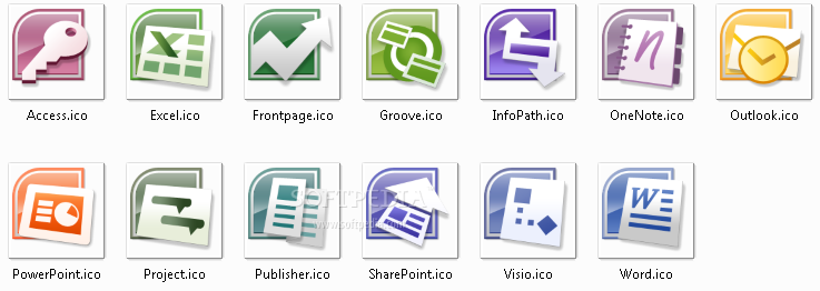 Microsoft Office 2007 Icons