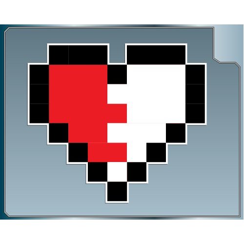 Minecraft Half Heart Minecraft Half Heart