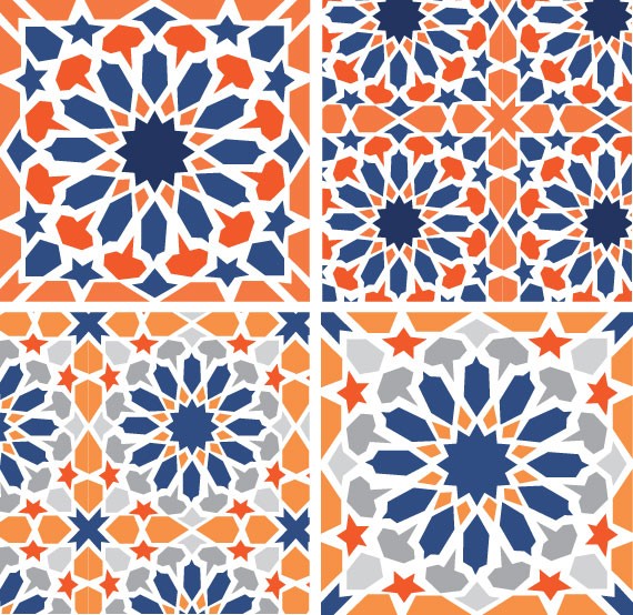 Moroccan Tiles Pattern Design