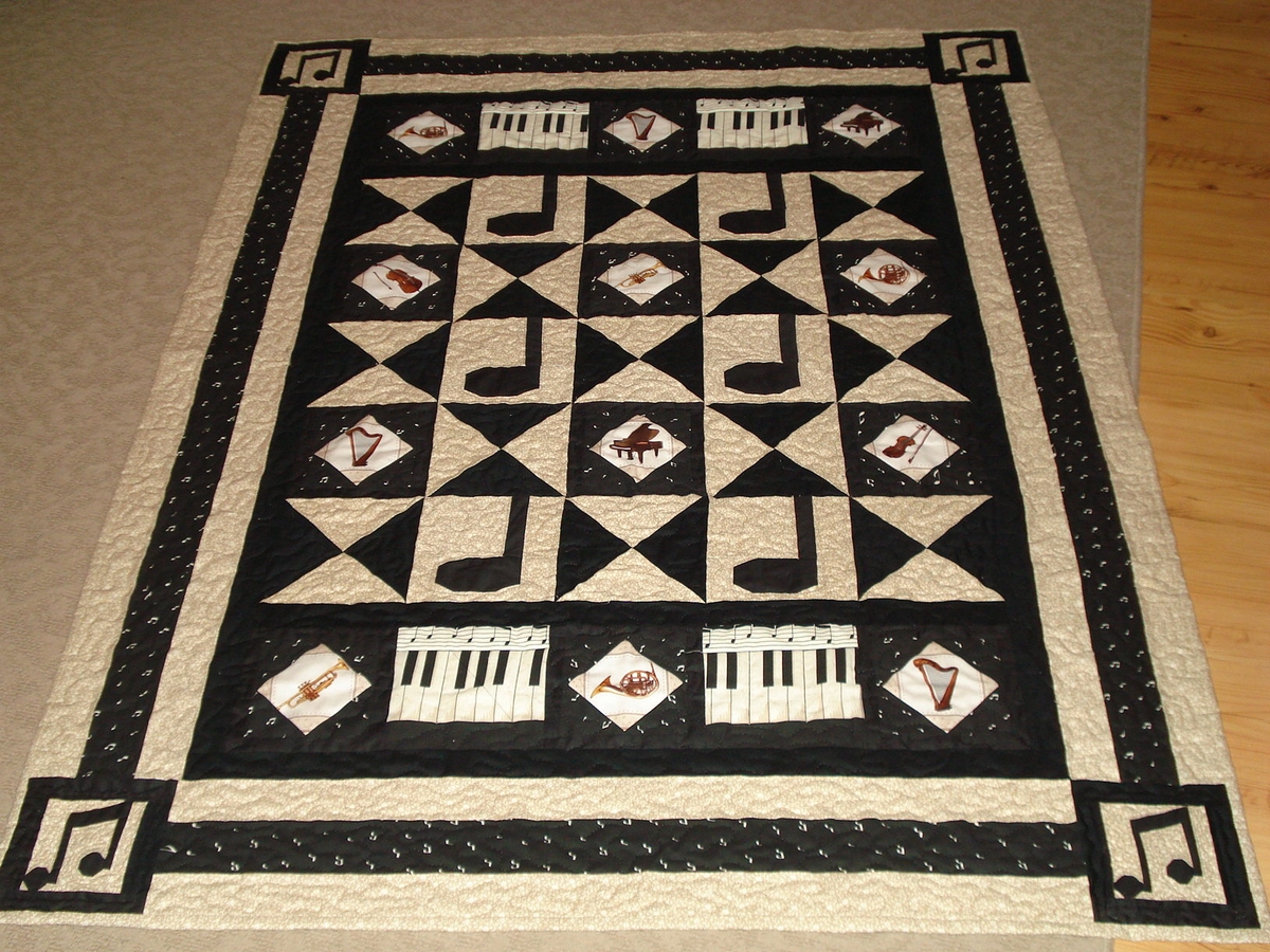 Music Themed Quilt Patterns Music Themed Quilt Patterns