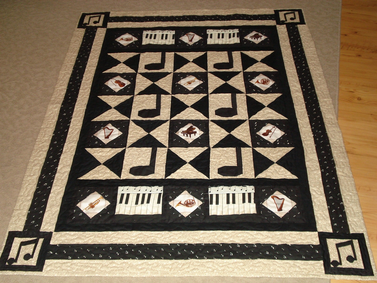 Music Themed Quilt Patterns