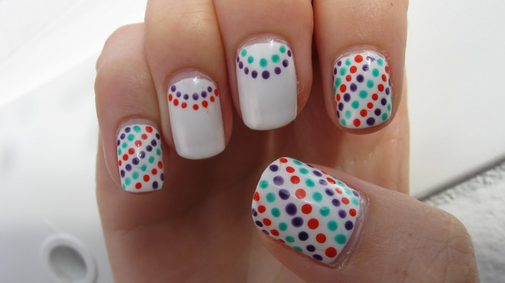 Nail Art Design with Dots