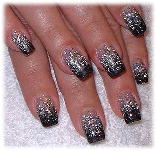 Nail Art Designs with Rhinestones