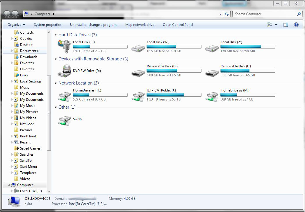 Network Drive Windows 7