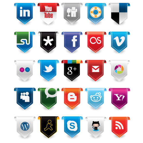 New Social Media Icons