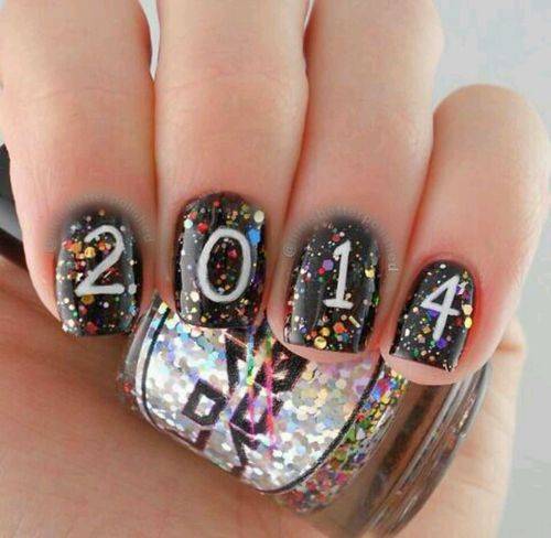 New Year's Nail Designs