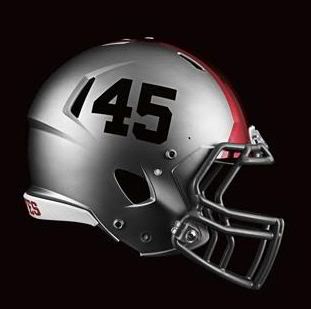 Ohio State Pro Combat Helmet Ohio State Pro Combat Helmet