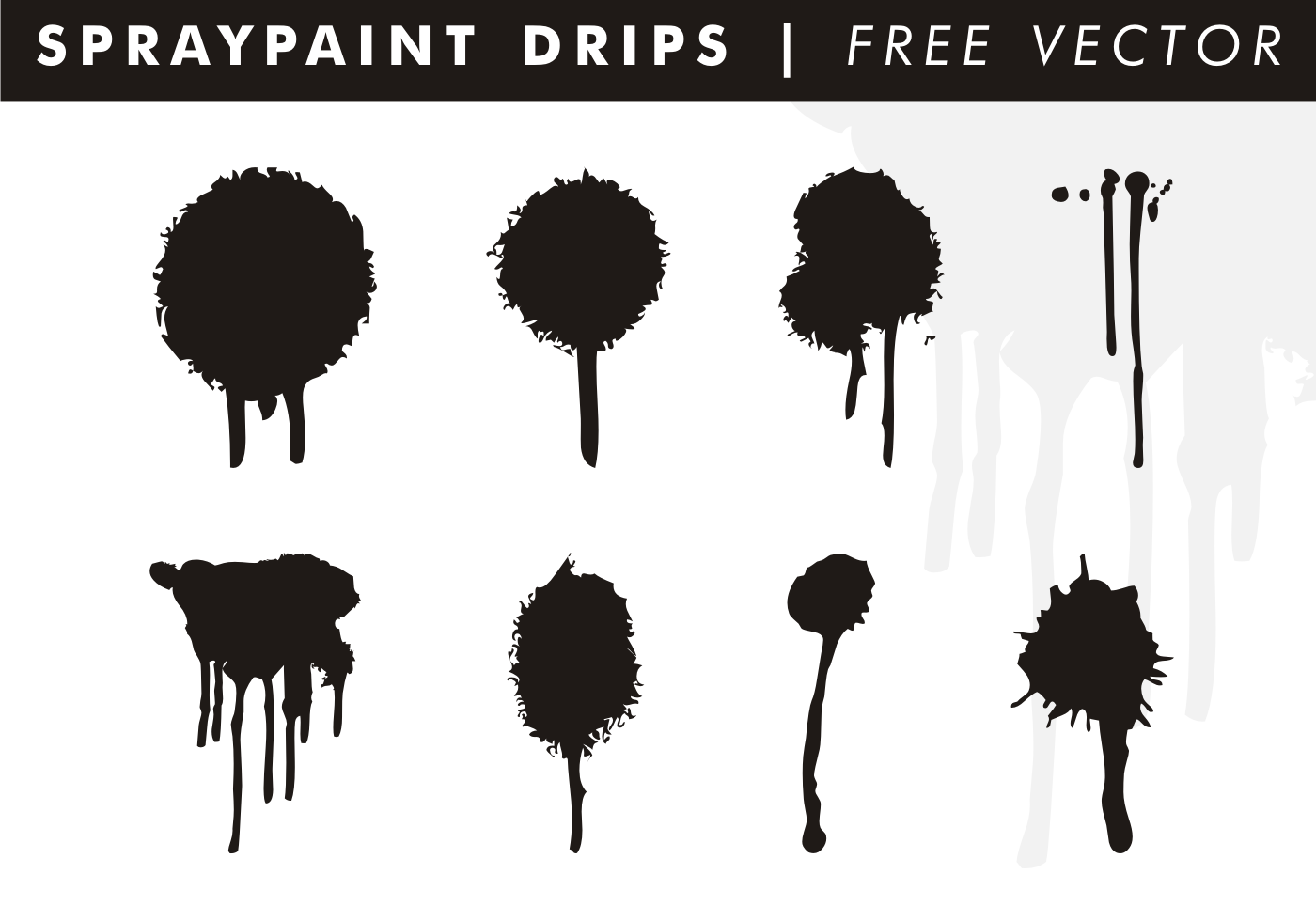 Paint Drip Vector Art