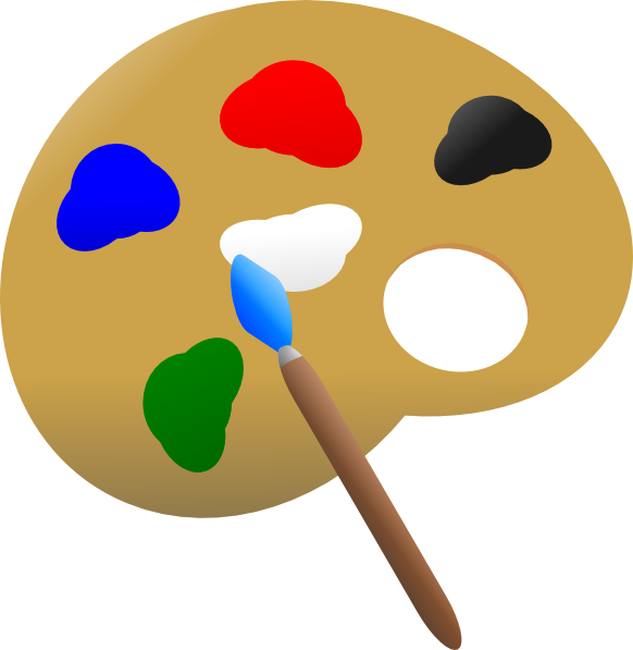 Paint Palette Clip Art