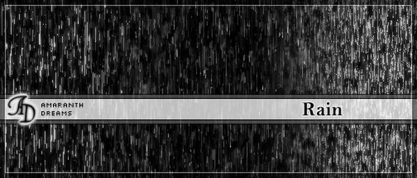 Photoshop Rain Effect Photoshop Rain Effect