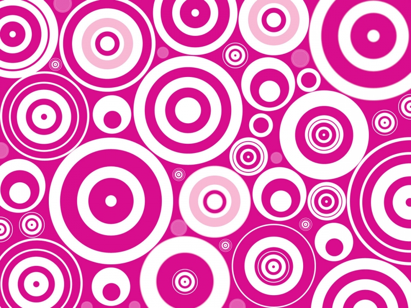 Pink Circle Pattern