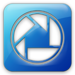 Pinterest Icon Blue Square