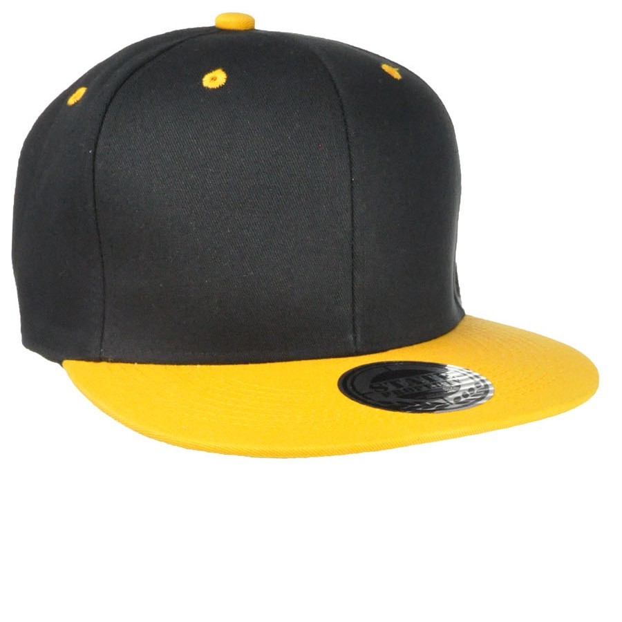 Plain Flat Brim Hats Hip Hop Men