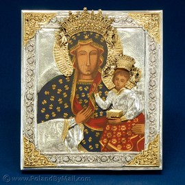 Polish Black Madonna Icon