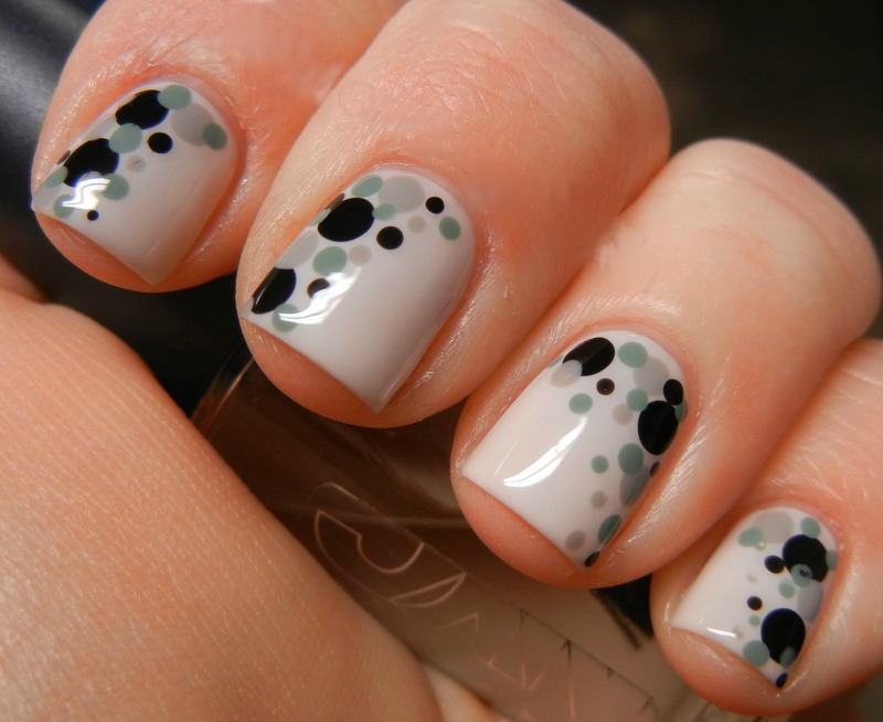 Polka Dot Nail Art