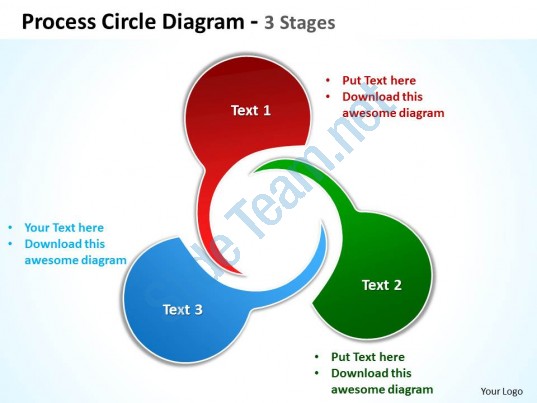 PowerPoint Steps Process Graphic
