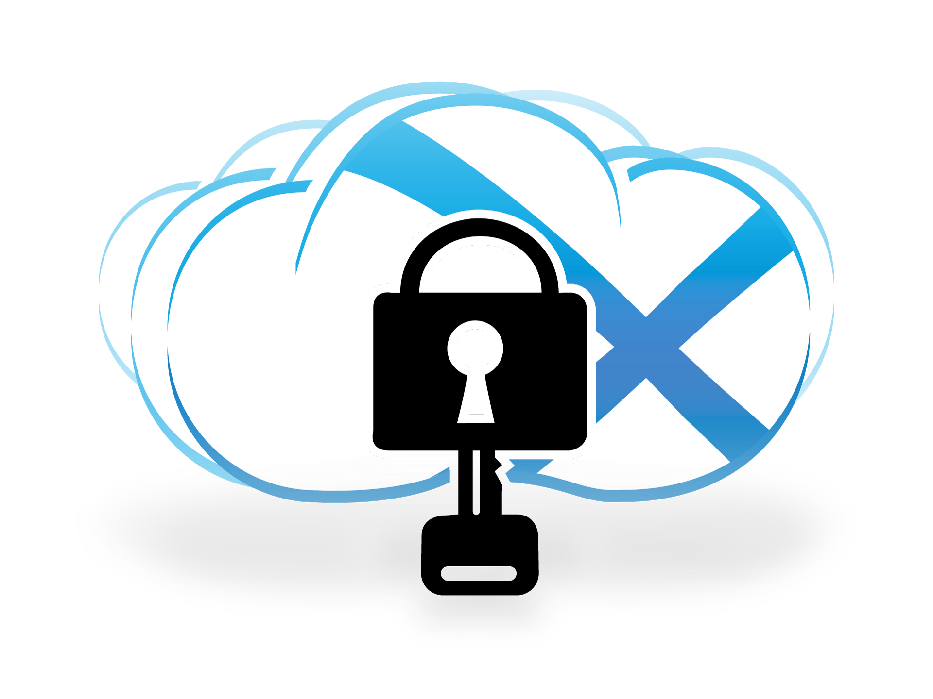 Private Cloud Server Icon