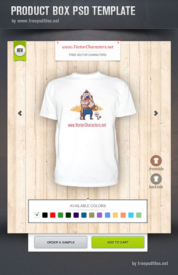 Product Box PSD Template Product Box PSD Template