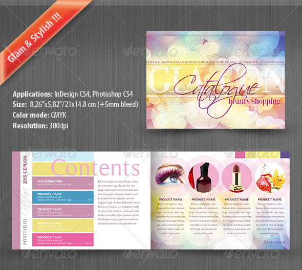 Product Catalog Design Template