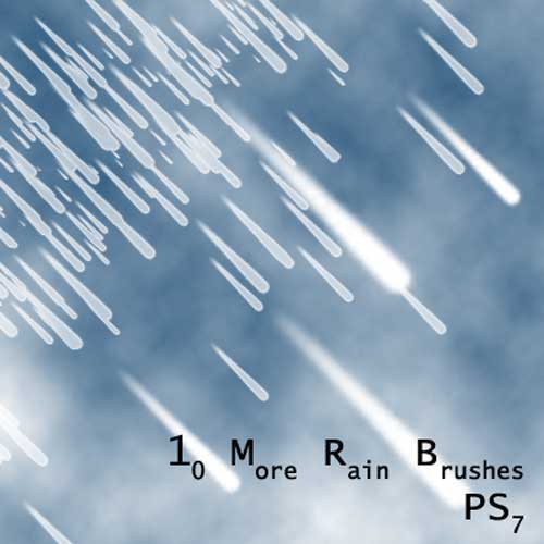 Rain Brushes Photoshop Rain Brushes Photoshop