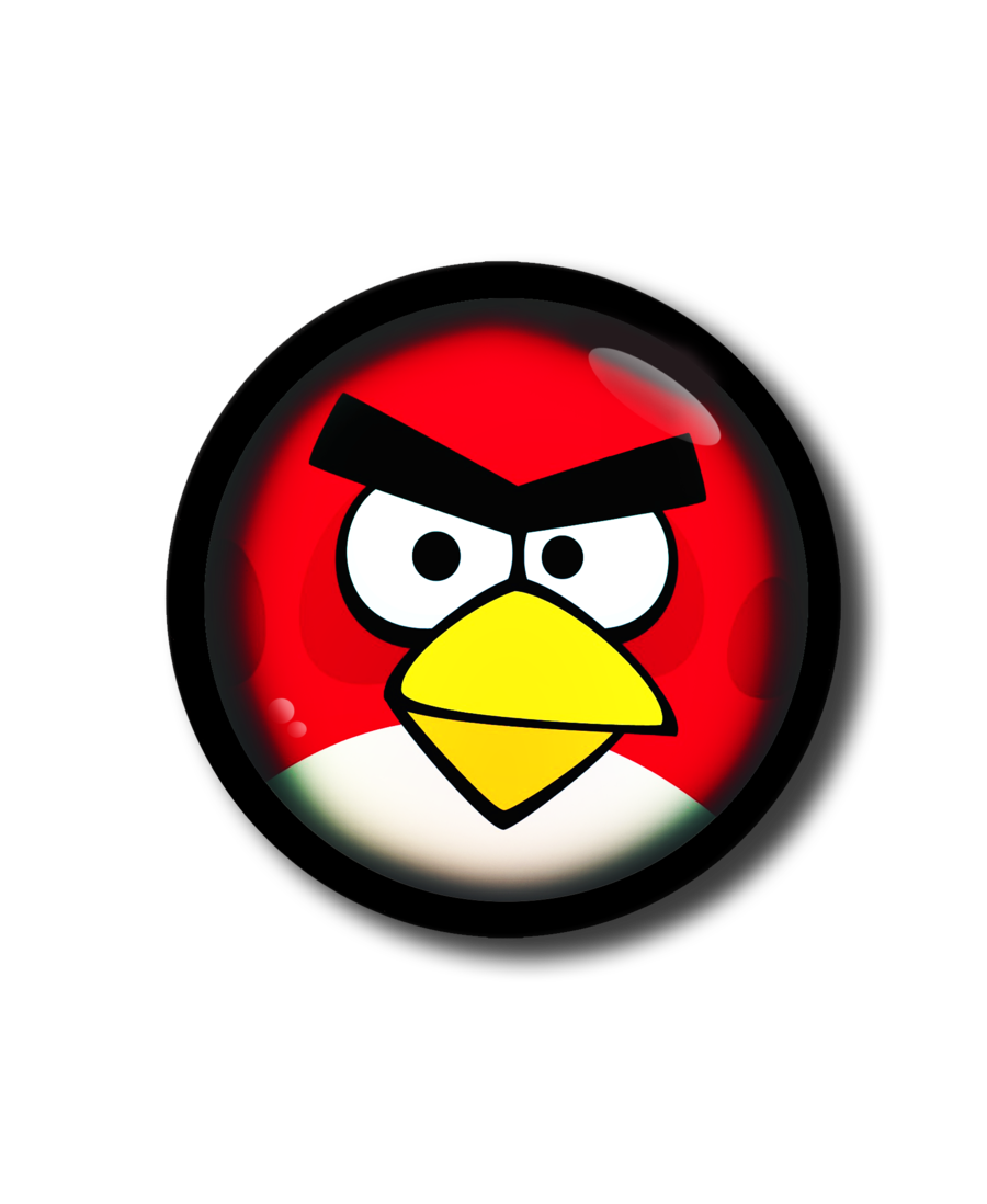 Red Angry Bird Icon Red Angry Bird Icon