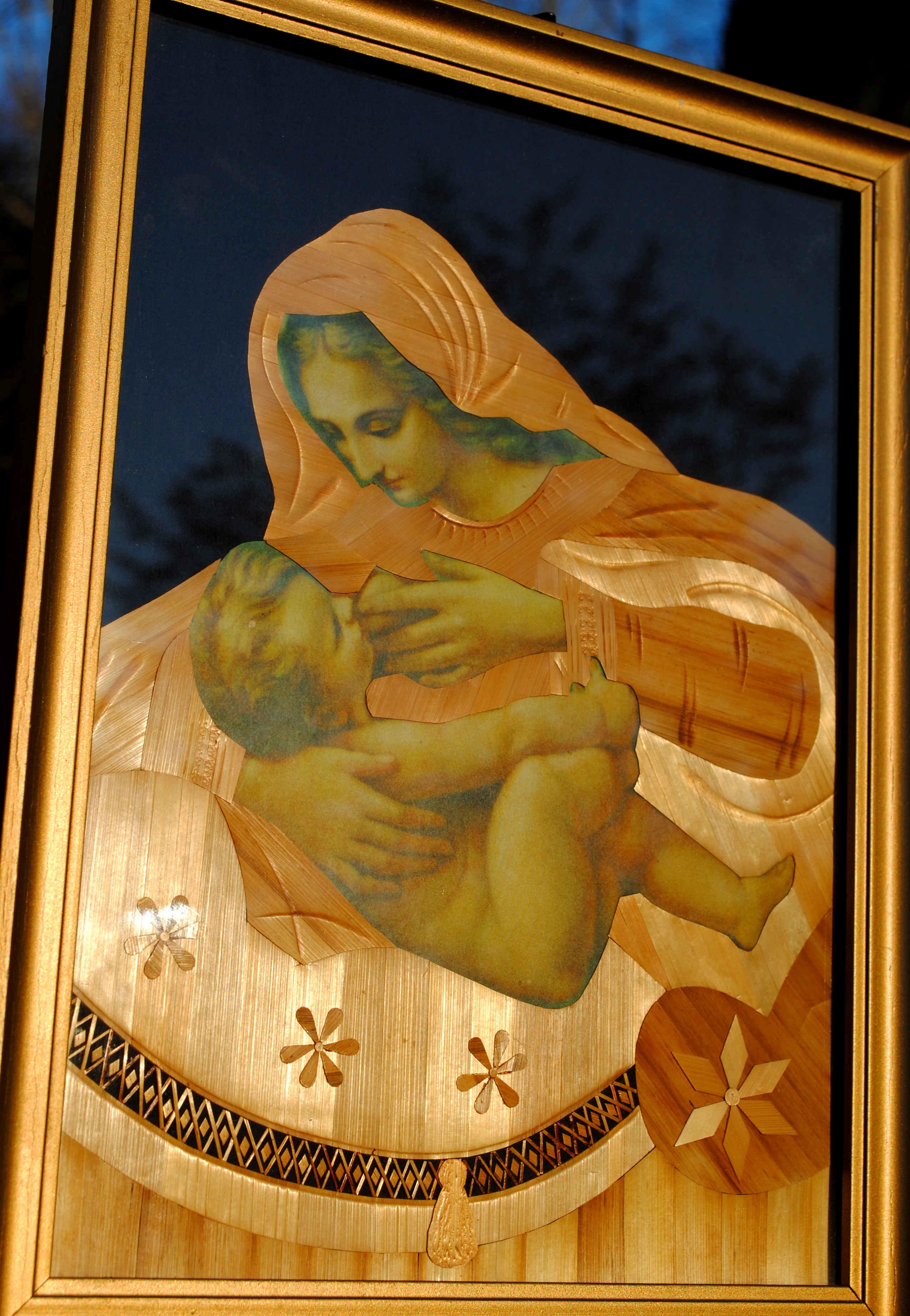 Religious Icon Mary and Child
