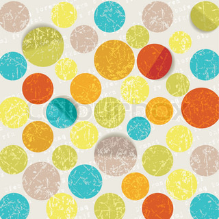 Retro Circles Pattern