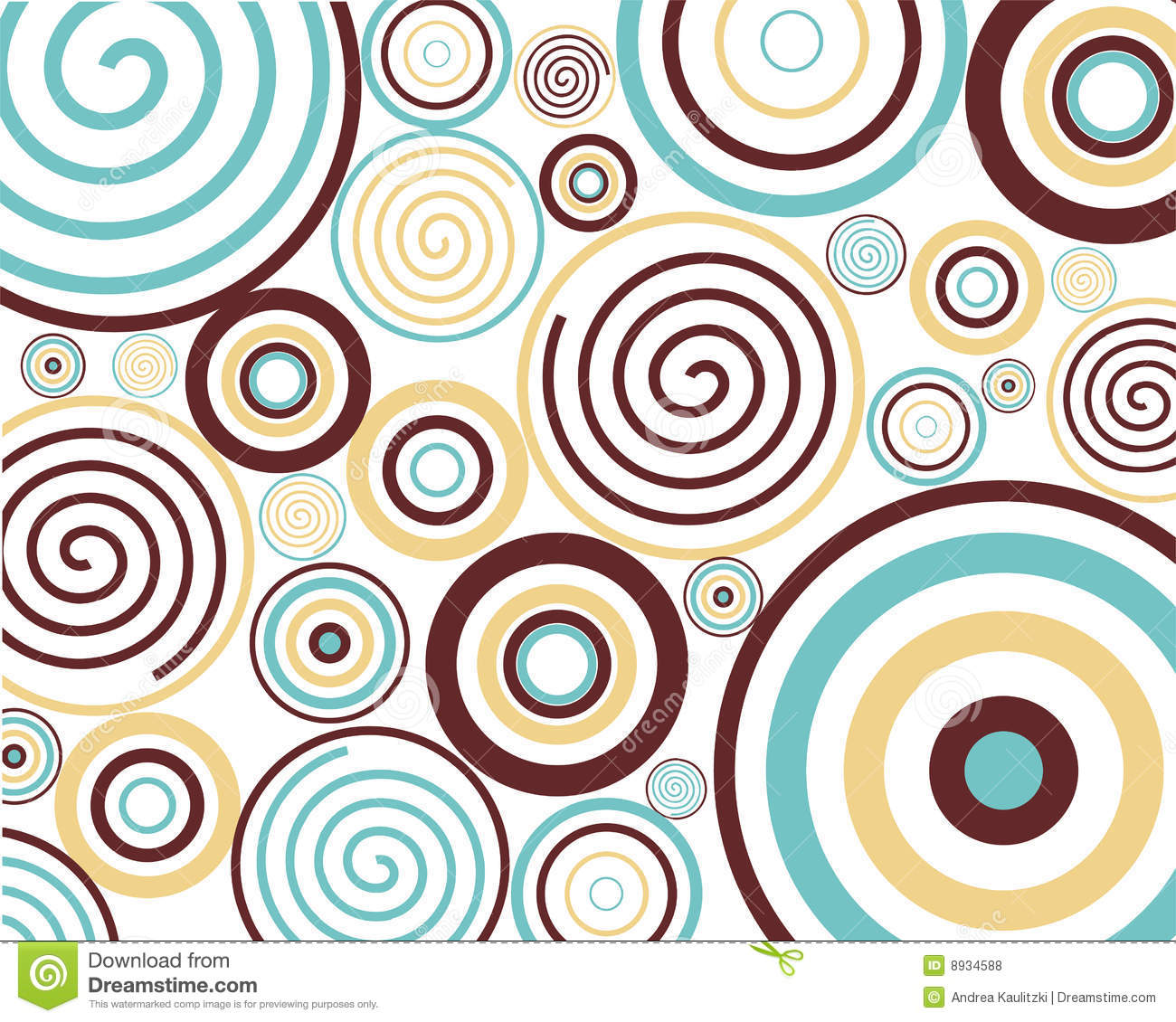 Retro Circles Pattern