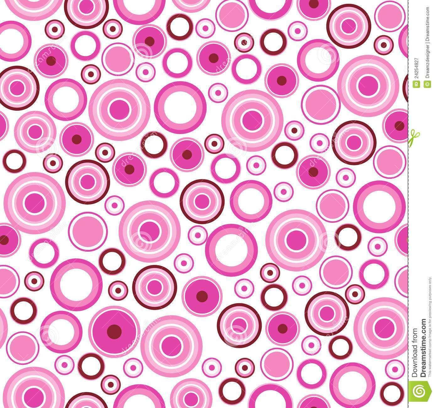 Retro Circles Pattern