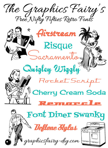 Retro Fonts Free Download